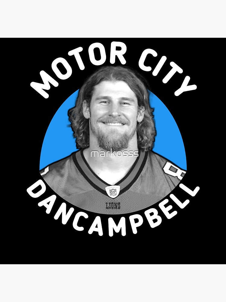 Motor City Dan Campbell football gift | Poster