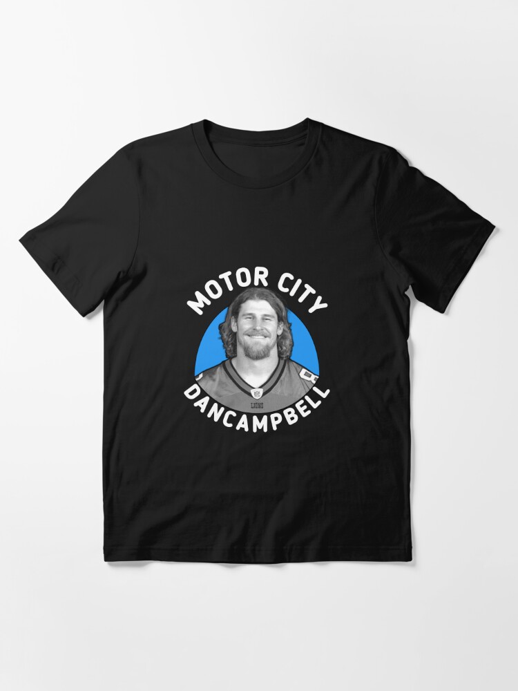 detroit lions grit cap dan campbell football t-shirt gift fan all size  s-3xl