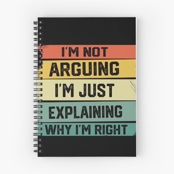 Item preview, Im Not Arguing With You Im Explaining Why Im Right designed and sold by Saqreshop.