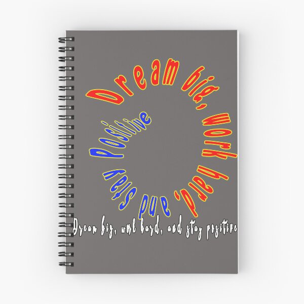 Item preview, DREAM BIG, WORK HARD, AND STAY POSITIVE -STAY HUMBLE designed and sold by Ramzadeen.