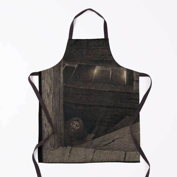 Item preview, Theodor Kittelsen Illustration of the Black Death Plague on the stairs designed and sold by TeeARTHY.
