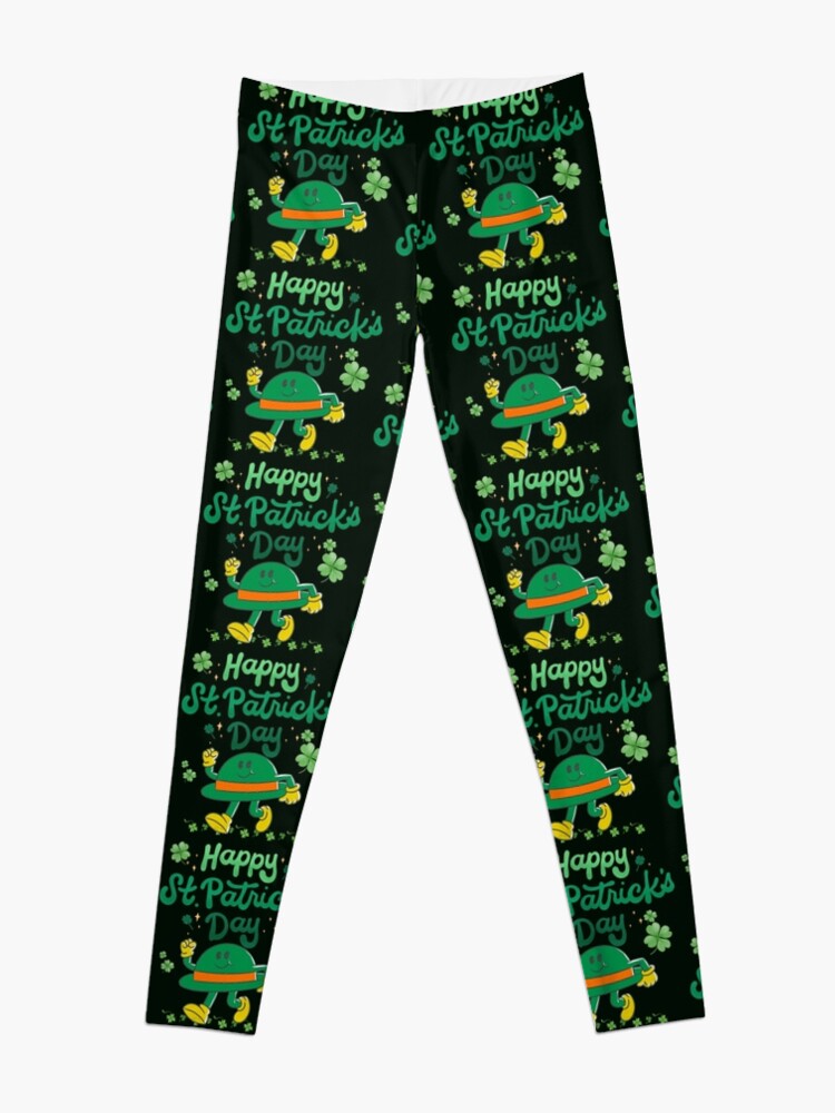Happy St. Patrick's Day Leggings for Sale by Rich Summers Art