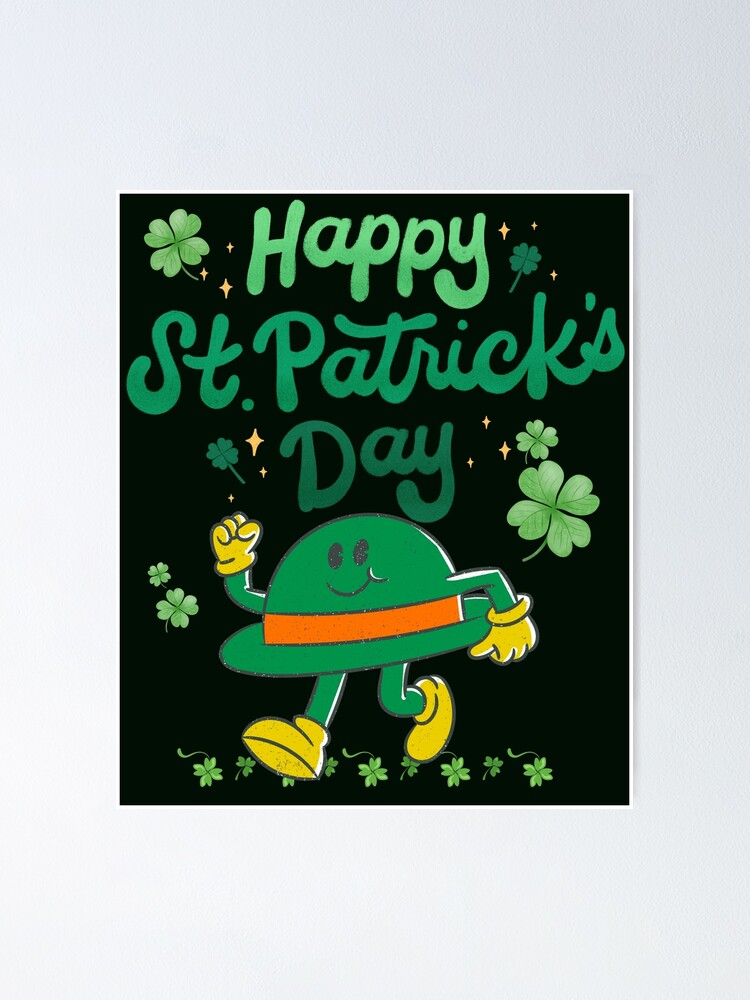 Póster for Sale con la obra «Feliz dia de San Patricio» de rrsum