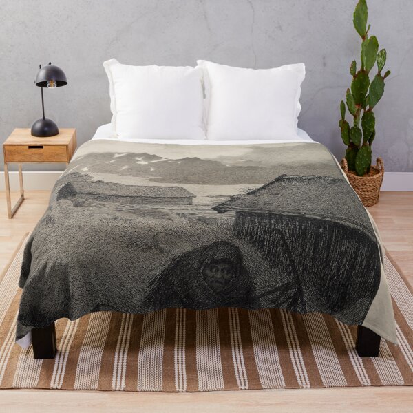 Item preview, Theodor Kittelsen Illustration of the Black Death (She rushes around the country.), 1900 designed and sold by TeeARTHY.