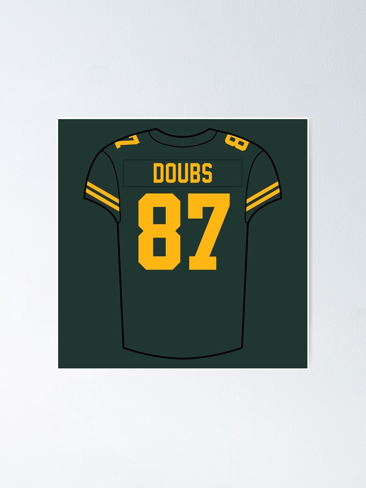 Romeo Doubs 87 Green Bay Packers football player poster shirt