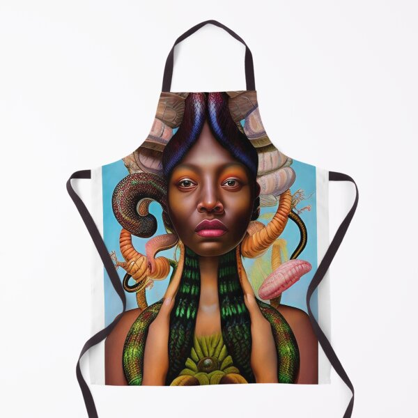 Item preview, Medusa Fear of The Black Woman designed and sold by LoveLightGifts.
