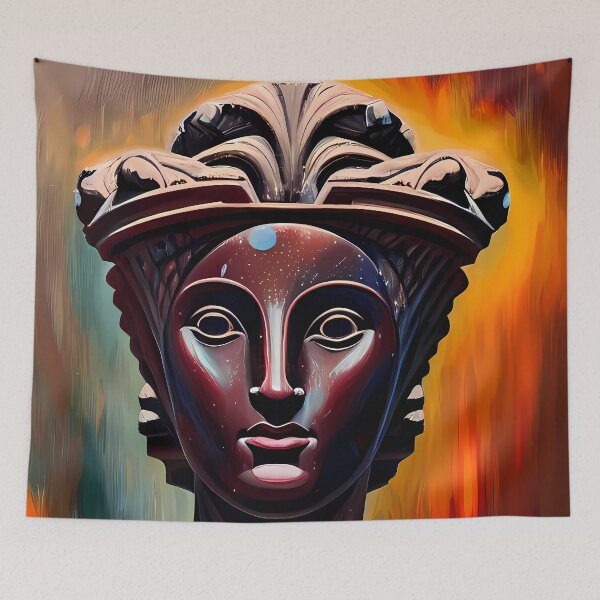 Item preview, Roman empress portrait  designed and sold by BigBrainArtwork.