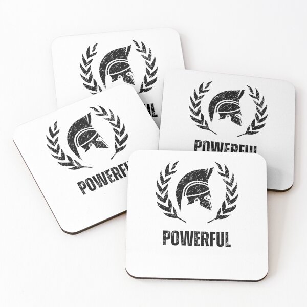 Item preview,  Spartan Lambda - Powerful - Bodybuilder - Funny Gym Quote designed and sold by ImagesDesigns.
