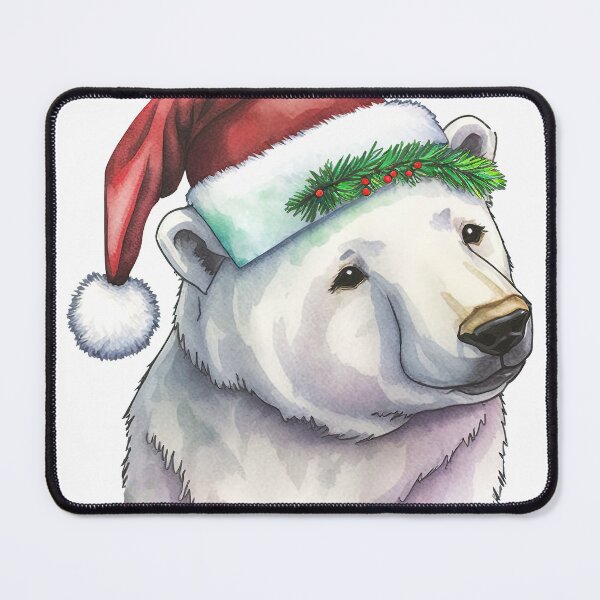 Item preview, polar bear at christmas designed and sold by sweetanndspooky.