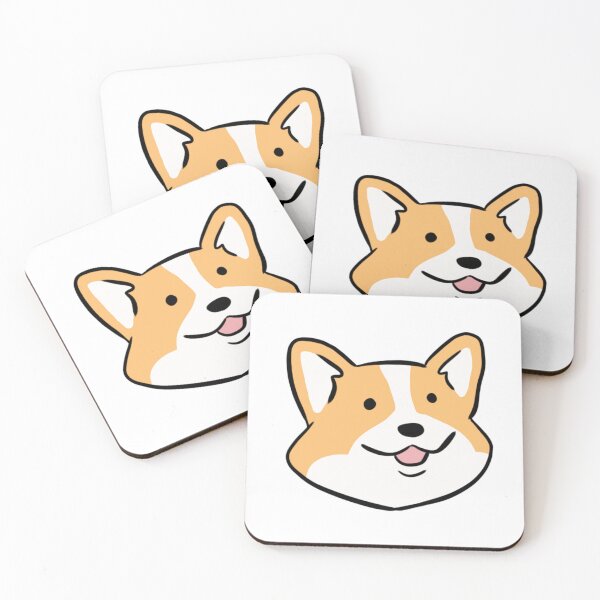Item preview, Corgi cute face illustration  designed and sold by Yarafantasyart.