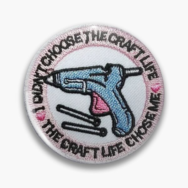 Item preview, I Didnt Choose The Craft life, The Craft Life Choose Me Sticker designed and sold by designolo.