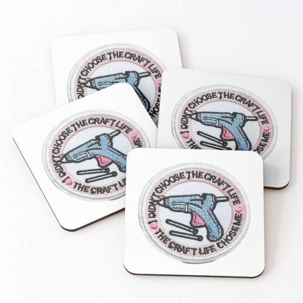 Item preview, I Didnt Choose The Craft life, The Craft Life Choose Me Sticker designed and sold by designolo.