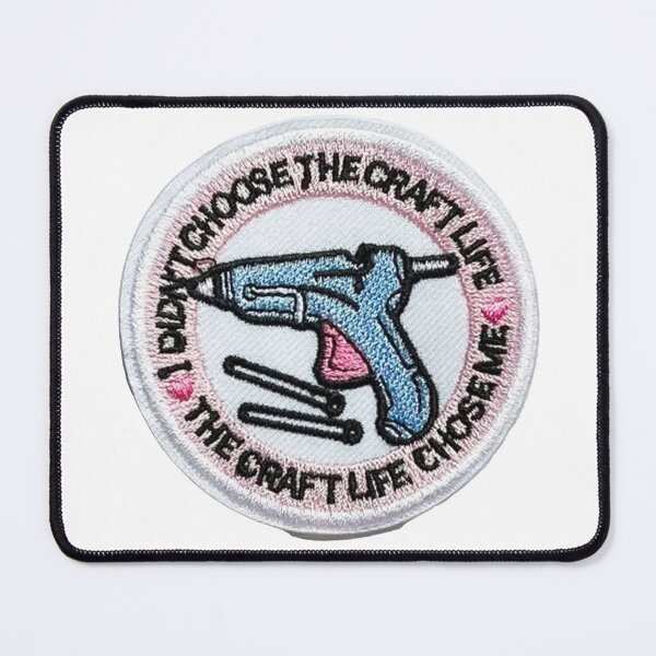 Item preview, I Didnt Choose The Craft life, The Craft Life Choose Me Sticker designed and sold by designolo.
