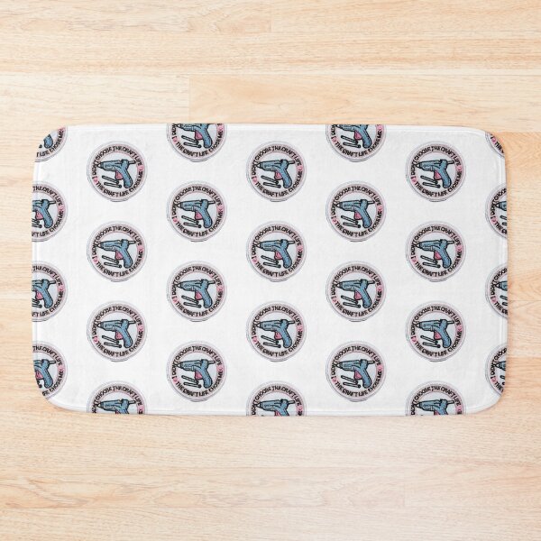Item preview, I Didnt Choose The Craft life, The Craft Life Choose Me Sticker designed and sold by designolo.