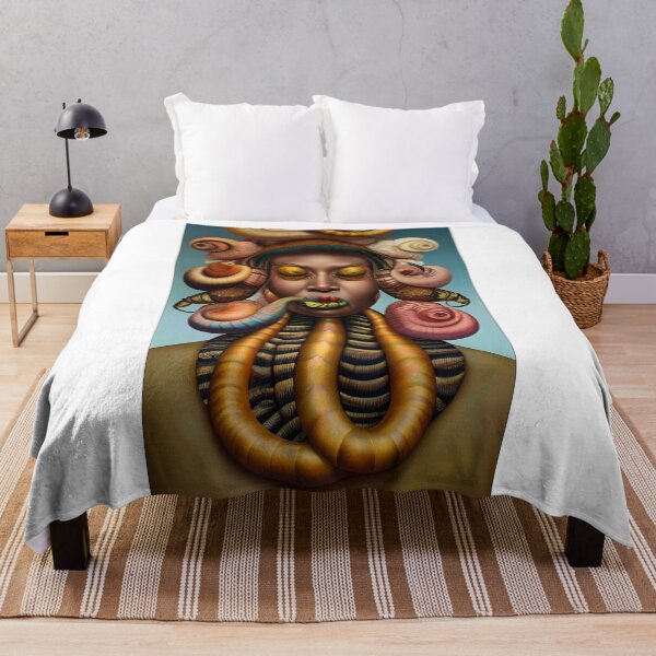 Item preview, Medusa Fear of The Black Woman designed and sold by LoveLightGifts.