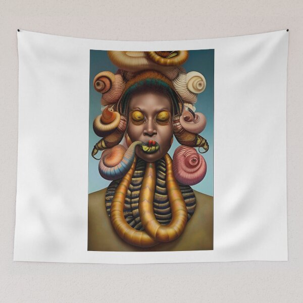 Item preview, Medusa Fear of The Black Woman designed and sold by LoveLightGifts.