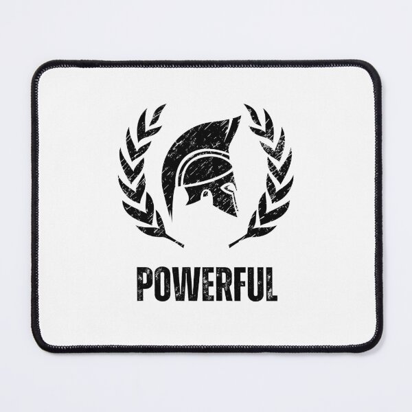 Item preview,  Spartan Lambda - Powerful - Bodybuilder - Funny Gym Quote designed and sold by ImagesDesigns.