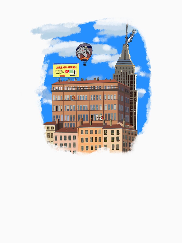 Thumbnail 7 of 7, Classic T-Shirt, Life mural designed and sold by mimoozai.