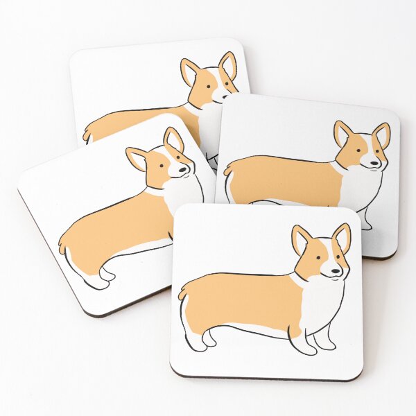 Item preview, Corgi cute illustration  designed and sold by Yarafantasyart.