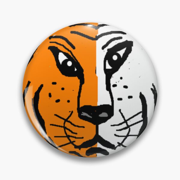 Item preview, Tiger Head Illustration designed and sold by 3triadstore.