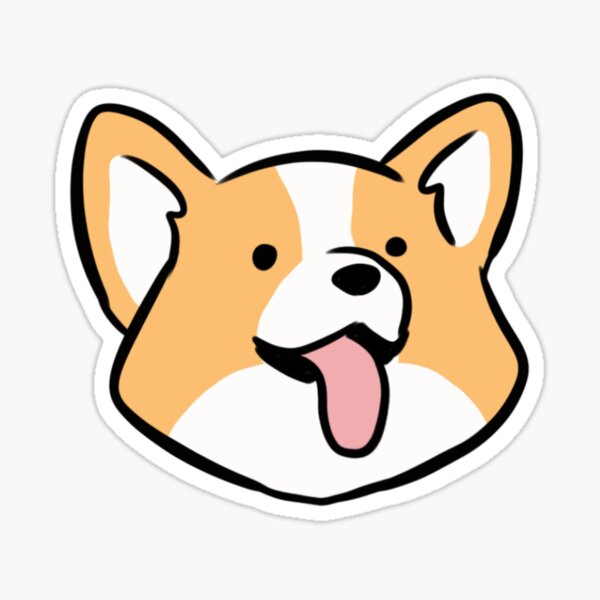 Item preview, Corgi cute illustration  designed and sold by Yarafantasyart.