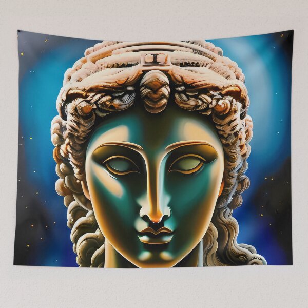 Item preview, Greek statue woman designed and sold by BigBrainArtwork.