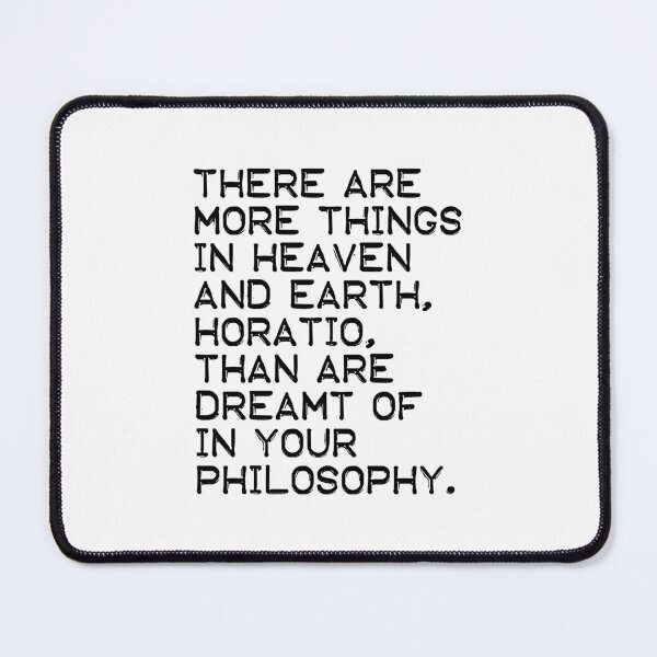 Item preview, There are more things in heaven and earth (black) designed and sold by didijuca.