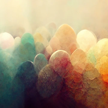 Artwork thumbnail, A Colorful Random Pattern by Daniel Leighton