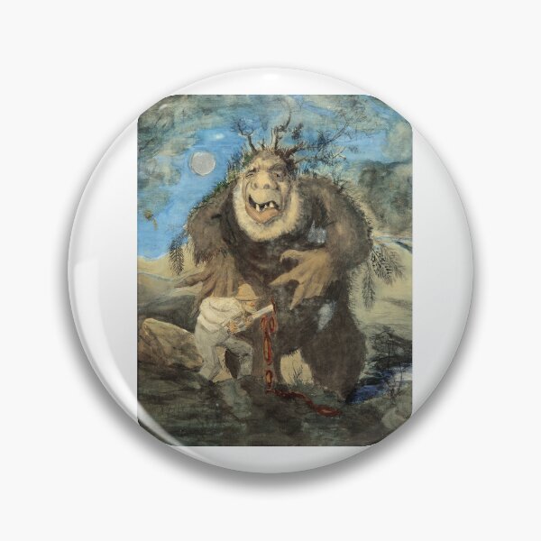 Item preview, Theodor Kittelsen Skogstroll designed and sold by TeeARTHY.