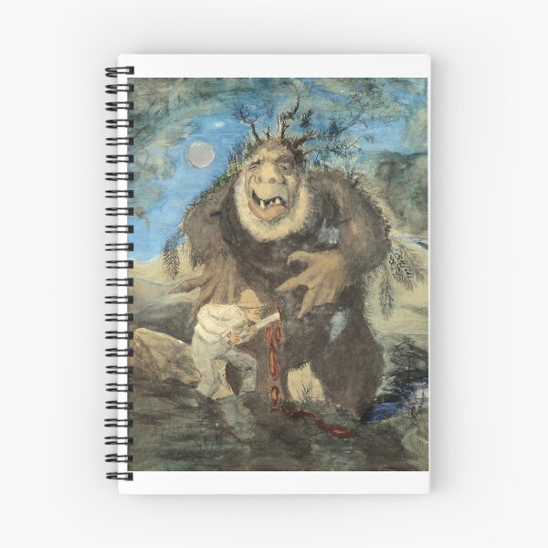 Item preview, Theodor Kittelsen Skogstroll designed and sold by TeeARTHY.