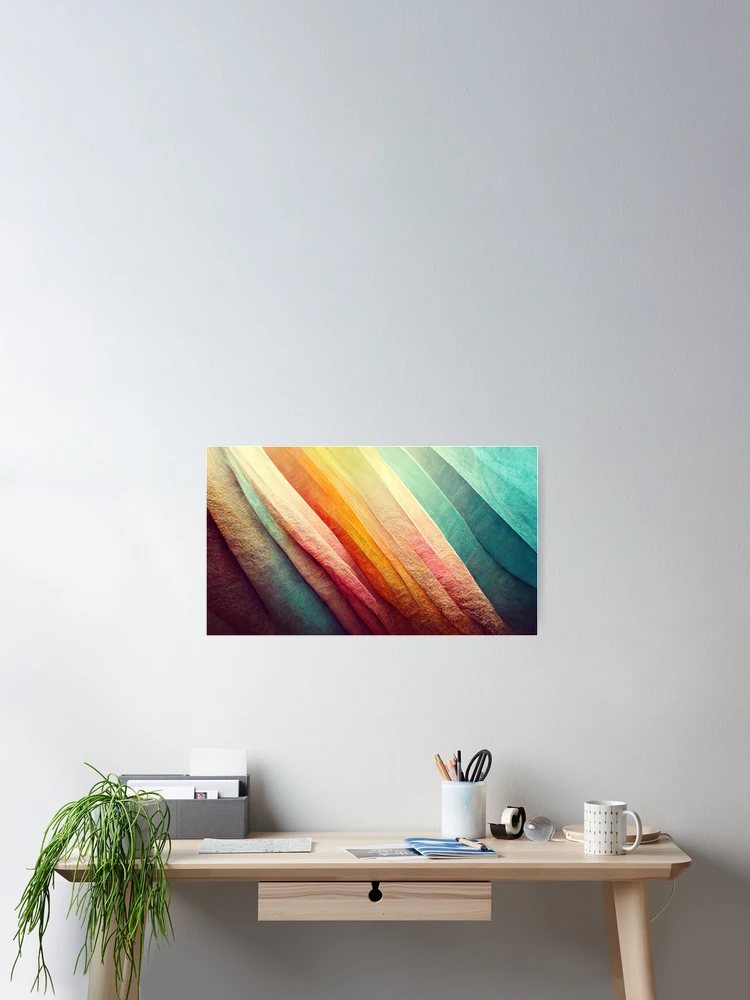 Thumbnail 2 of 3, Poster, A Colorful Random Pattern designed and sold by Daniel Leighton.