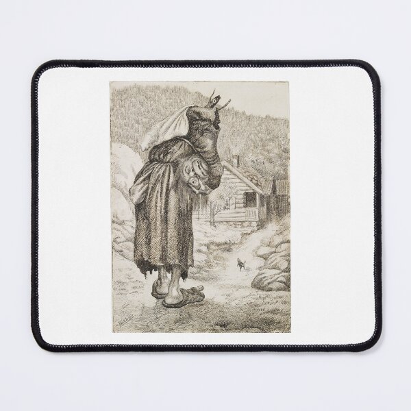 Item preview, Theodor Kittelsen The old Hag with Her Head under Her Arm Butterball designed and sold by TeeARTHY.