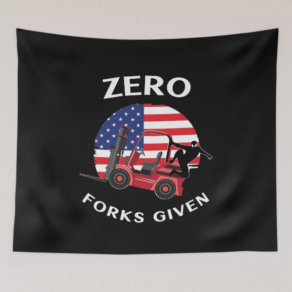 Item preview, Forklift Ninja, ZERO Forks Given RW designed and sold by TeamsterLife.
