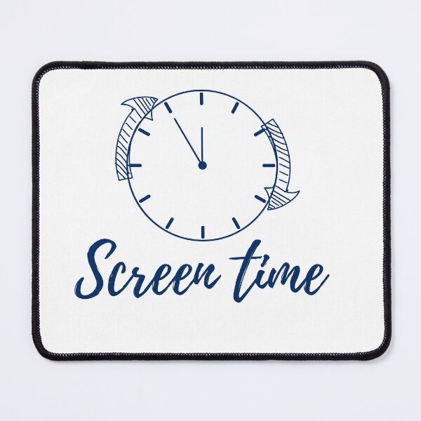 Item preview, Screen Time Blue designed and sold by OHNS Corner.