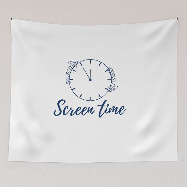 Item preview, Screen Time Blue designed and sold by OHNS Corner.