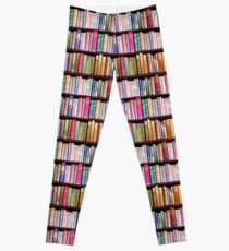 Bookworm Antique books Leggings