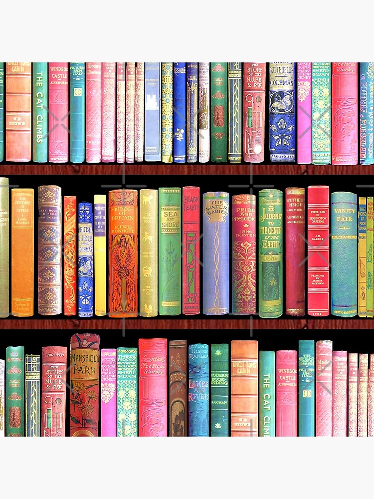 Bookworm Antique books by MagentaRose