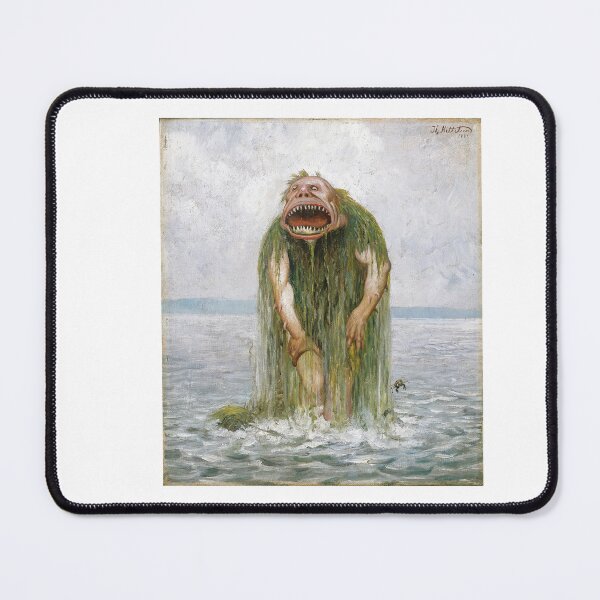 Item preview, Theodor Kittelsen The Water Troll Who Eats Only Young Girls designed and sold by TeeARTHY.