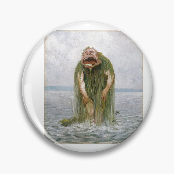 Item preview, Theodor Kittelsen  The Water Troll Who Eats Only Young Girls designed and sold by TeeARTHY.