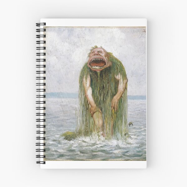 Item preview, Theodor Kittelsen  The Water Troll Who Eats Only Young Girls designed and sold by TeeARTHY.
