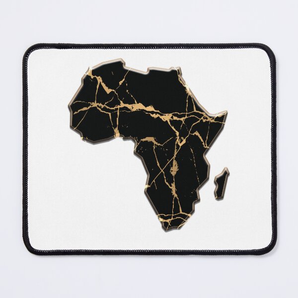 Item preview, Gold Marble Pattern Africa designed and sold by SaintMari.