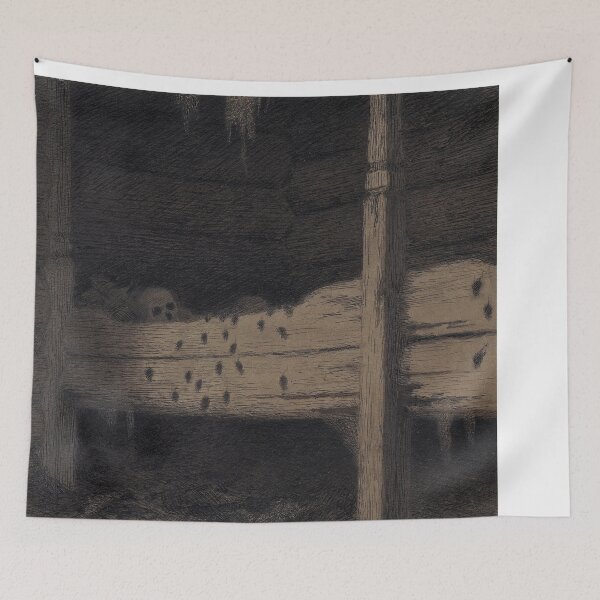 Item preview, Theodor Kittelsen TIllustration of the Black Death, Mouse Town designed and sold by TeeARTHY.