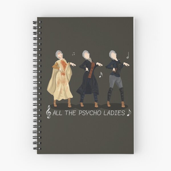 Item preview, All the phycho ladies designed and sold by María Quintero Giraldo.