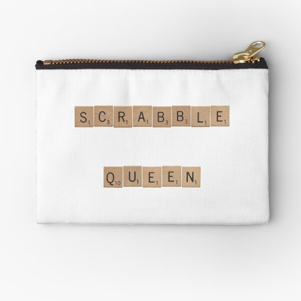 Vista previa del artículo con la obra «Reina del Scrabble», diseñado y vendido por figureofpeach.