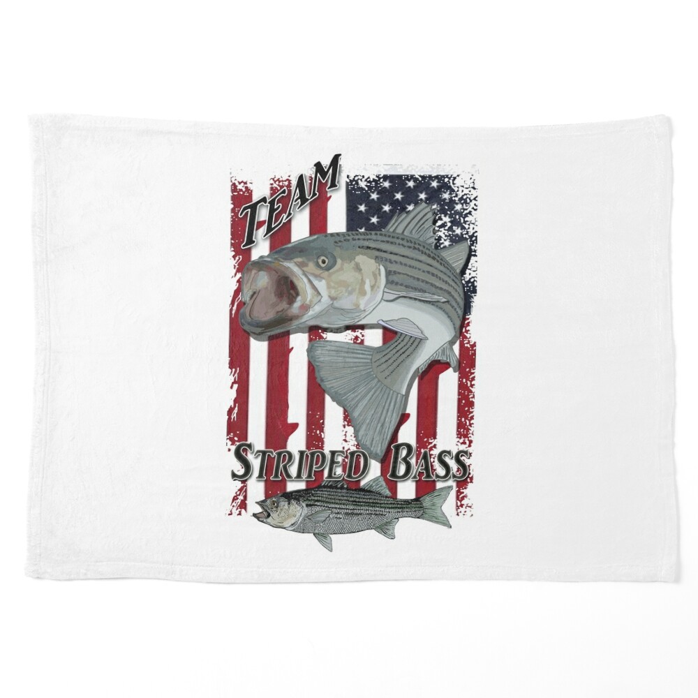 American Flag Bass Fishing Decal