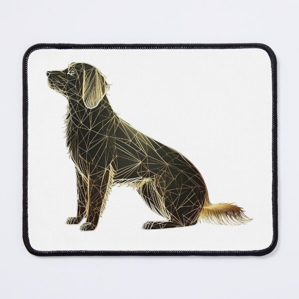 Item preview, Geometric Line Dog designed and sold by ArtShanth.