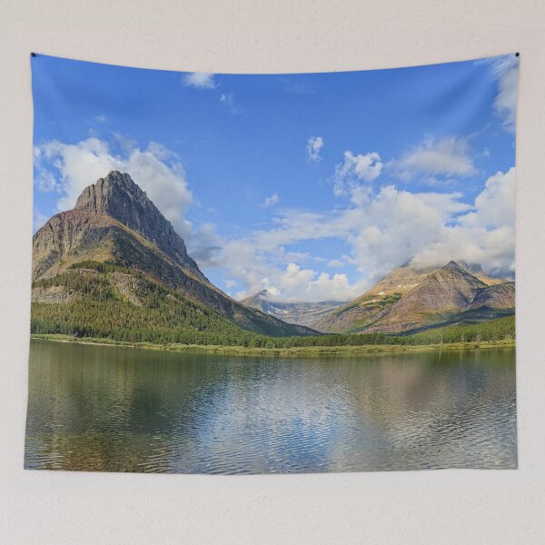 Item preview, Glacier National Park Mountain Landscape designed and sold by Kay Brewer.