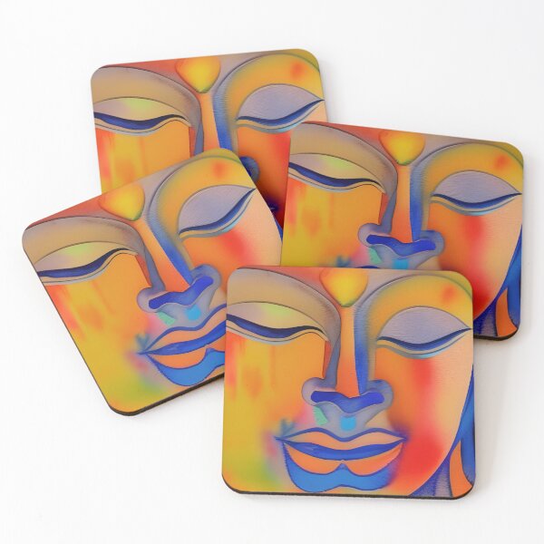 Item preview, Buddha watercolor art designed and sold by brandway.