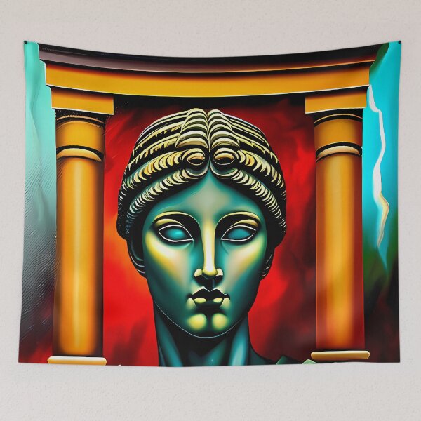 Item preview, Greek woman  designed and sold by BigBrainArtwork.
