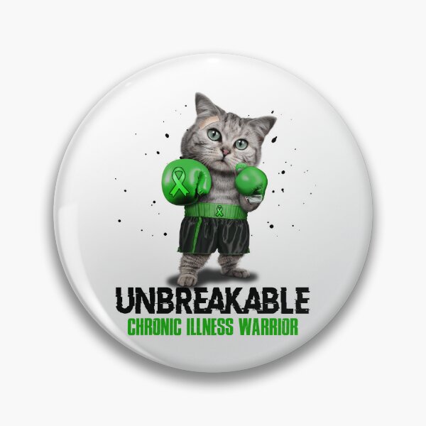 Artikelvorschau, Chronic Illness Warrior - UNBREAKABLE - Chronic Illness Ribbon entworfen und verkauft von EdithShop59.